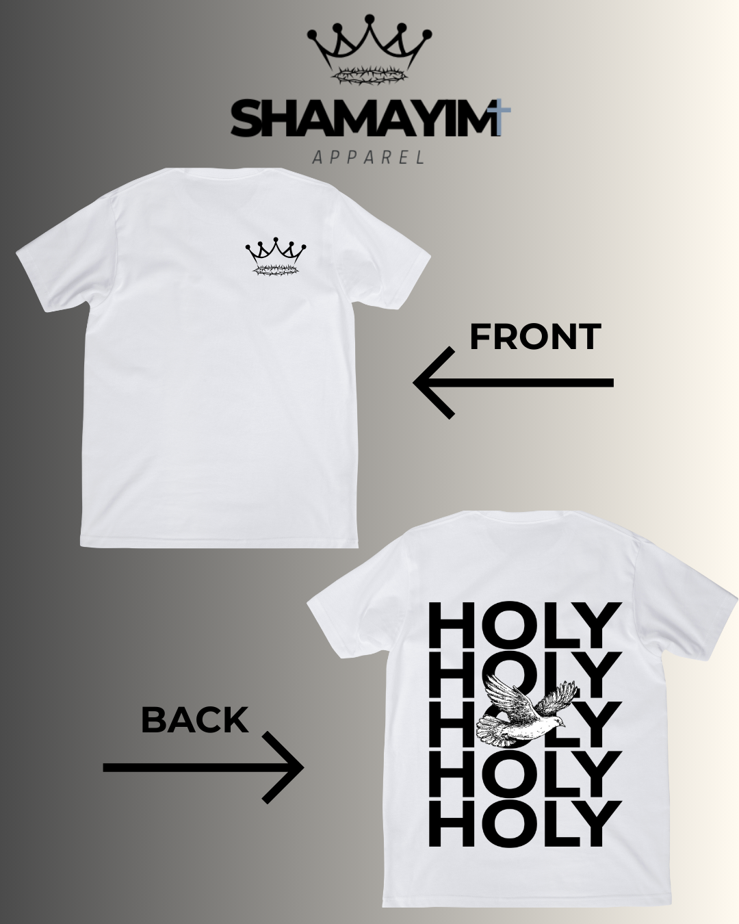 Short sleeve t-shirt "HOLY"